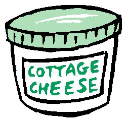 Cottage Cheese Clipart