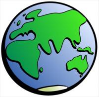 earth clipart cartoon