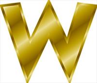 gold-letter-W