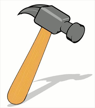 Free hammer-wood-handle Clipart - Free Clipart Graphics, Images and