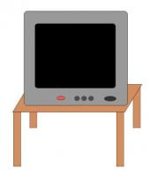 TV-on-end-table