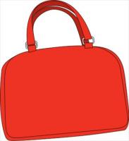 bright-red-purse