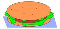 hamburger-on-napkin