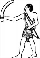 Egyptian-boomerang