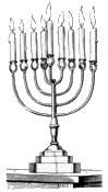 Menorah-BW