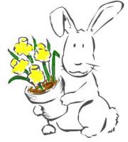 bunny-w-flower-pot
