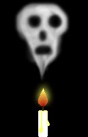 candle-skull
