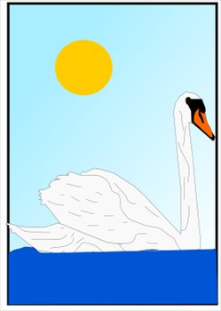 swan-floating