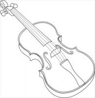 violin-outline
