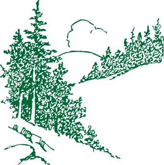 pines-monotone-green