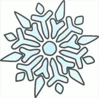 single-snowflake