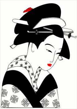 Japanese-Woman-BW