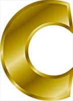 gold-letter-C