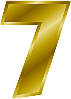 gold-number-7