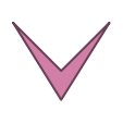 arrow-sharp-pink-down