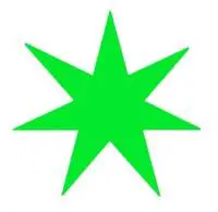7-pointed-star-green