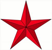 red-pointy-star