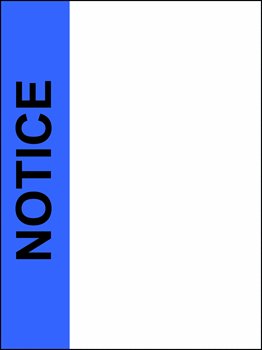 notice