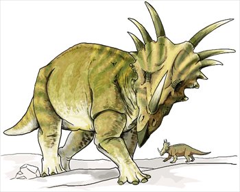 Styracosaurus-dinosaur